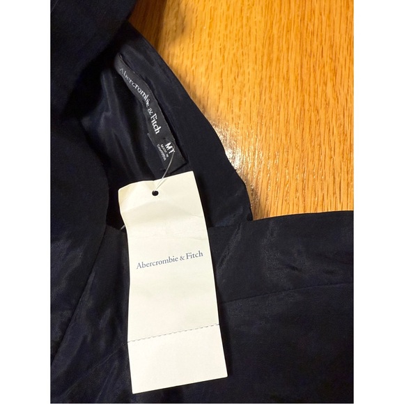 Abercrombie & Fitch The Emerson Drama Bow-Back Maxi Dress NWT - Picture 7 of 16